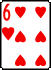 Six of Hearts Six of Hearts